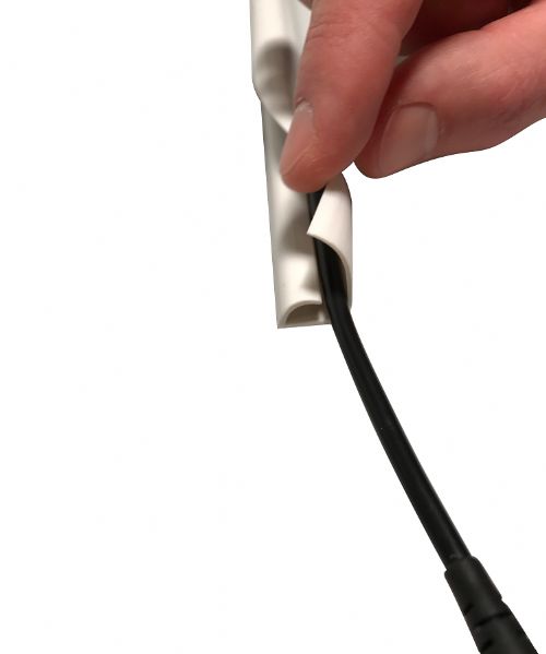 Self-Closing Cable Cover